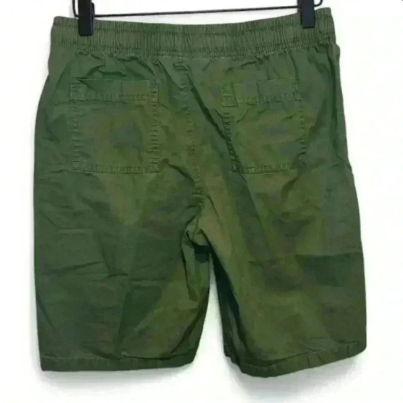 Lands' End Boys' Green Elastic Waist Sweat Shorts Size Large - Picture 2 of 4